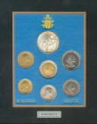 VATICANO. Set 1987. Juan Pablo II. Enmarcado. SC.