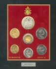 VATICANO. Set 1988. Juan Pablo II. Enmarcado. SC.