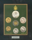 VATICANO. Set 1989. Juan Pablo II. Enmarcado. SC.