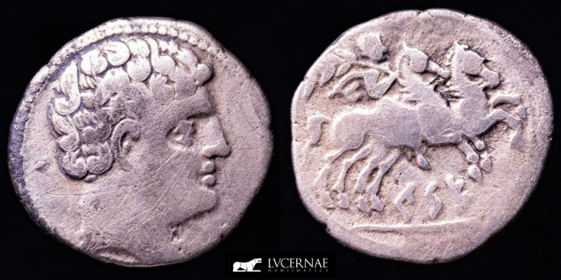 Hispania Antigua - Cesse-Tarraco (Tarragona). Silver denarius (3,92 g., 19 mm.),...