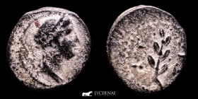 Nero Bronze Unit 3.10 g., 16 mm. Antioch 54-68 A.D. gVF