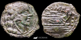 Roman Republic bronze Quadrans 3,06 g., 17 mm Roma II-I B.C. Good very fine