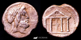 M. Volteius M.f. Silver Denarius 3,70 g. 18 mm. Rome 75 B.C gVF