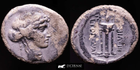 Manlius Torquatus Silver Denarius 3,30 g. 18 mm. Rome 65 B.C. Good fine