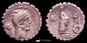 L. Roscius Fabatus Silver Denarius 3,75 g. 18 mm. Rome 64 B.C. GVF