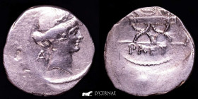 C. Considius Paetus Silver Denarius 3,47 g., 19 mm. Rome 46 B.C. Very fine