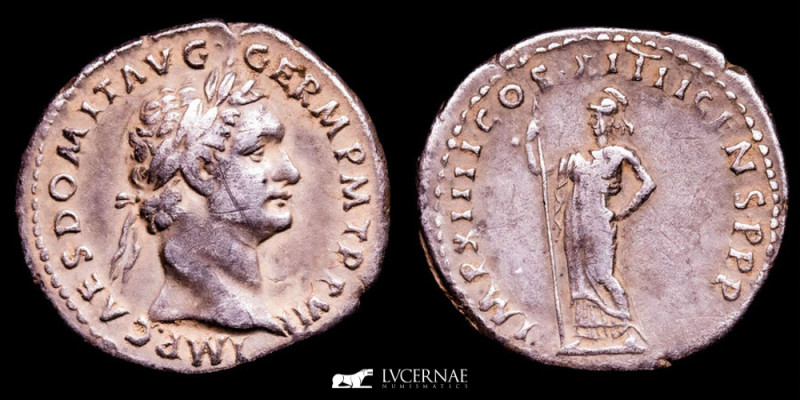 ROMAN IMPERIAL

Domitian, 81-96. Denarius (3,31 g, 19 mm) Rome, January-Septembe...