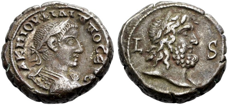 ÄGYPTEN. ALEXANDRIA. Philippus II., 246-249. 
Billon-Tetradrachmon, Jahr 6, 248...