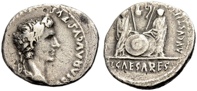 KAISERZEIT. Augustus, 27 v. Chr. -14 n. Chr. 
Denar, ca. 2 v. Chr.-4/5 n. Chr. ...