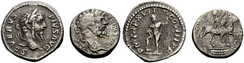 KAISERZEIT. Septimius Severus, 193-211. 
Denar, 209. Büste mit L. n. r. Rv. PM ...