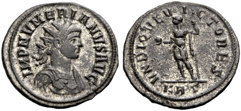 KAISERZEIT. Numerianus, 283-284. 
Antoninian. Gep. Büste mit Strkr. n.r. Rv. VN...