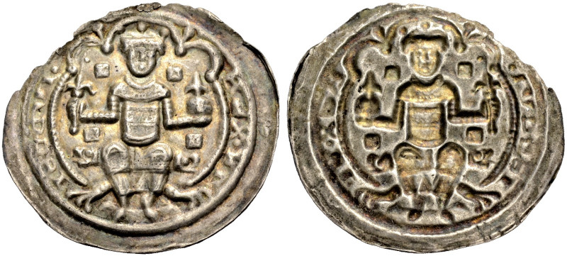 ALTENBURG, KÖNIGLICHE MÜNZSTÄTTE. FRIEDRICH I. BARBAROSSA, 1152-1190. 
Brakteat...