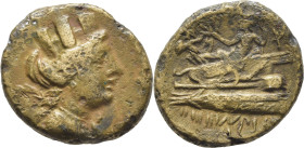 FENICIA-ARADOS. AE 20. Siglo III a.C. Acuñación centrada