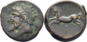 NUMIDIA-MAURETANIA. Micipsa. AE 27. 148-118. Acuñación centrada. Cierto atractivo