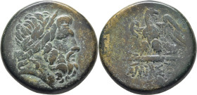 PONTUS-AMISUS. AE 28. 120-63 a.C. Pátina marrón verdosa. Acuñación centrada. Cierto atractivo