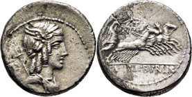 ROMA REPÚBLICA. Julia. Denario. 85 a.C.