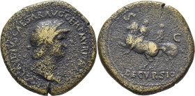 ROMA IMPERIO. Nerón. Sestercio. 54-68.