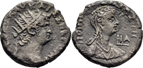 ROMA IMPERIO. Nerón. Egipto-Alejandría. Tetradracma. 64-65.