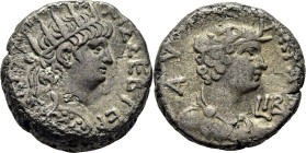 ROMA IMPERIO. Nerón. Egipto-Alejandría. Tetradracma. 65-66. Tono