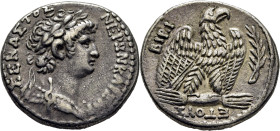 ROMA IMPERIO. Nerón. Siria-Antioquía ad Orontem. Tetradracma. 54-68. Buen reverso