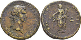 ROMA IMPERIO. Nerva. Sestercio. 97. Pátina marrón