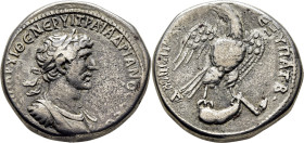 ROMA IMPERIO. Adriano. Siria-Antioquía ad Orontem. Tetradracma. 118. Tono