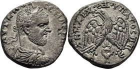 ROMA IMPERIO. Macrino. Fenicia-Arados. Tetradracma. 217-218. EBC-. Atractiva. Buen retrato