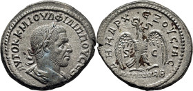 ROMA IMPERIO. Filipo I. Siria-Antioquía ad Orontem. Tetradracma. 244-249. Casi EBC+. Escasa