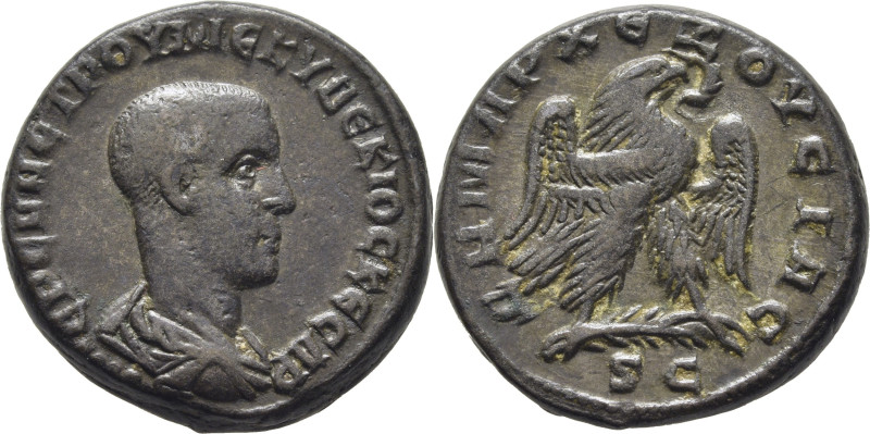 ROMA IMPERIO. Herennio Etrusco. Siria-Antioquía ad Orontem. Tetradracma. 250-251...