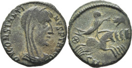 ROMA IMPERIO. Constantino Magno. Nicomedia. AE 4. Posterior al 346. Pátina verde