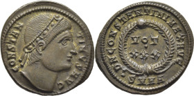 ROMA IMPERIO. Constantino Magno. Follis. Heraclea. 325-326. MBC+/EBC-. Muy atractiva