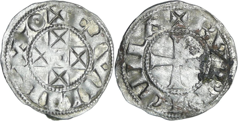 France - Aquitaine - Guillaume X - Denier (Bordeaux)

Guillaume X (1127-1137)....