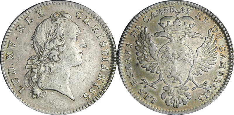 France - Louis XV - Jeton - Etats de Cambrai et du Cambrésis s.d. Duvivier

TT...