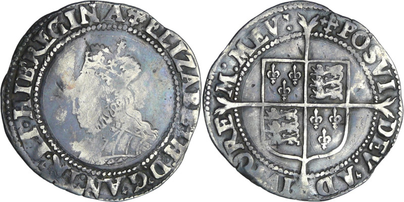 Angleterre - Elizabeth I (1558-1603) - Shilling (second issue, 1560-1661)

TB...