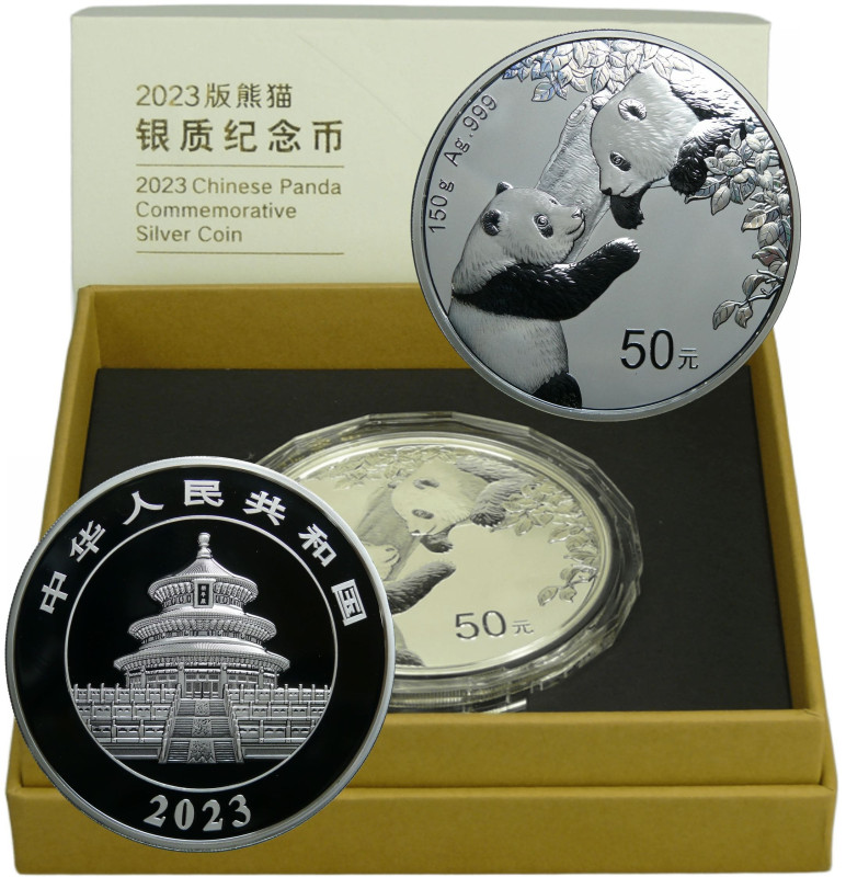 Chine - Panda silver - 50 yuan 2023

PROOF

 Ar ; 150 gr ; 70 mm

Monnaies...