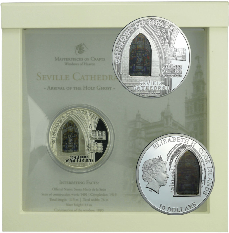 Cook islands - The Perth mint - Seville cathedral, 10 dollars 2011

PROOF

 ...