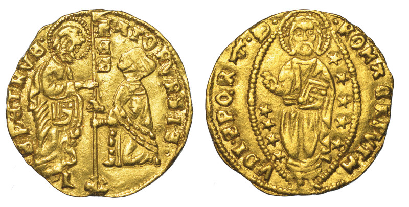 STATO PONTIFICIO. SENATO ROMANO, 1184-1439., Ducato. Monetazione del sec. XV.
...