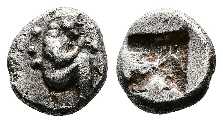 Thraco-Macedonian Region. Berge (previously Lete or Siris). Circa 525-480 BC. He...