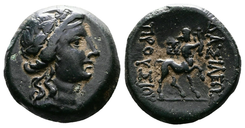 Bithynia, Kings of Prusias II Kynegos, 182-149 BC. AE (19mm, 5,64 g.). Nikomedia...