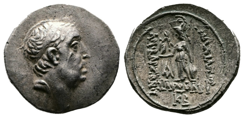 Kings of Cappadocia, Ariobarzanes I Philoromaios, 96-63 BC. AR Drachm (19 mm, 4,...