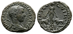 Moesia Superior, Viminacium, Gordian III, 238-244 AD. AE (20 mm. 3,91 g.). Dated RY 2 = 240-241 AD. IMP CAES M ANT GORDIANVS AVG Laureate, draped and ...