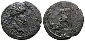 Moesia Inferior, Nicopolis ad Istrum, Commodus, 177-192 AD. AE (27mm, 12,60 g.). Caecilius Servilianus, hegemon. Struck AD 189-190. AVT KAI MAP AVPH K...