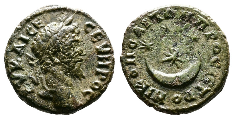 Moesia Inferior, Nicopolis ad Istrum, Septimius Severus, 193-211 AD. AE Assarion...