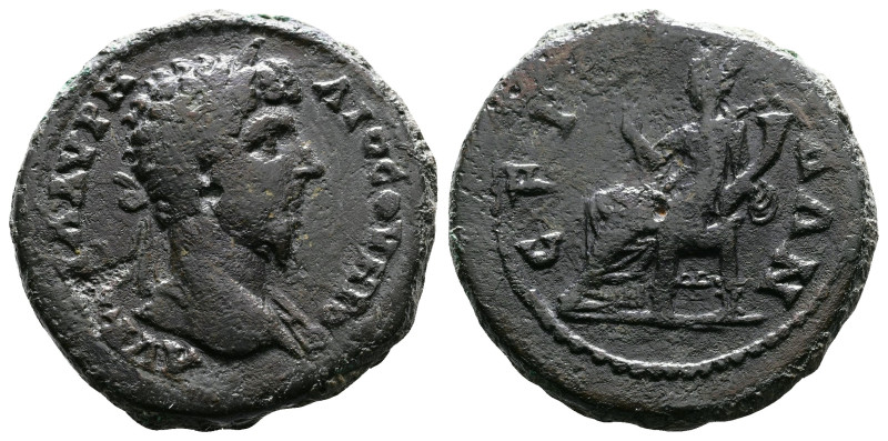 Thrace, Serdica, Lucius Verus, 161-169 AD. AE (26mm, 12,40 g.). ΑV ΚΑΙ Λ ΑVΡΗΛΙΟ...