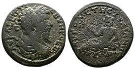 Thrace, Augusta Traiana, Septimius Severus, 193-211 AD. AE (29mm, 13,15 g.). AV KA CEΠΤΙ CΕVΗPΟC Π laureate, draped and cuirassed bust of Septimius Se...