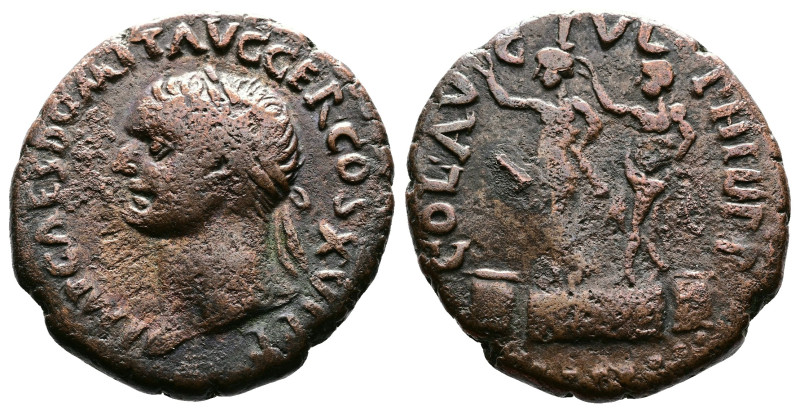 Macedonia, Philippi, Domitian, 81-96 AD. AE (26mm, 10,61 g.). IMP CAES DOMIT AVG...