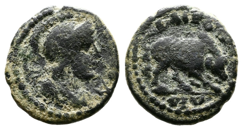 Caria, Trapezopolis. Pseudo-autonomous issue, time of Antoninus Pius, 138-161 AD...