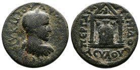 Pamphylia, Perge, Philip II, 247-249 AD. AE (25mm, 11,91). ΑΥ Κ Μ ΙΟΥΛ ΦΙΛΙΠΠΟϹ ΕΥ ϹΕΒ Laureate, draped, and cuirassed bust of Philip II right. Rev. Π...