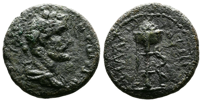 Cilicia, Mallos, Antoninus Pius, 136-161 AD. AE (22,4 mm. 7,6 g.). [AYTO ANTωNIN...