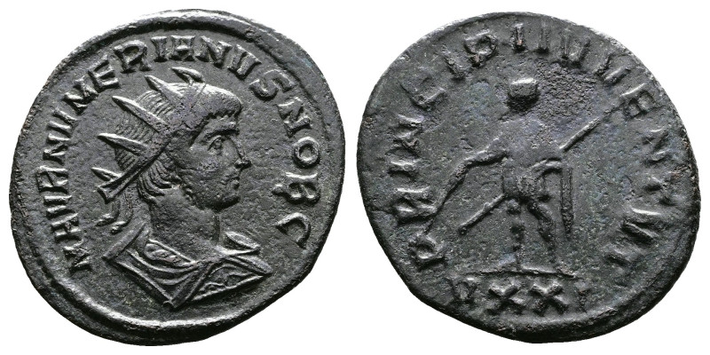 Numerian, as Caesar, 282-283 AD. AE Antoninianus (23 mm, 3,15 g.). Ticinum, 5th....